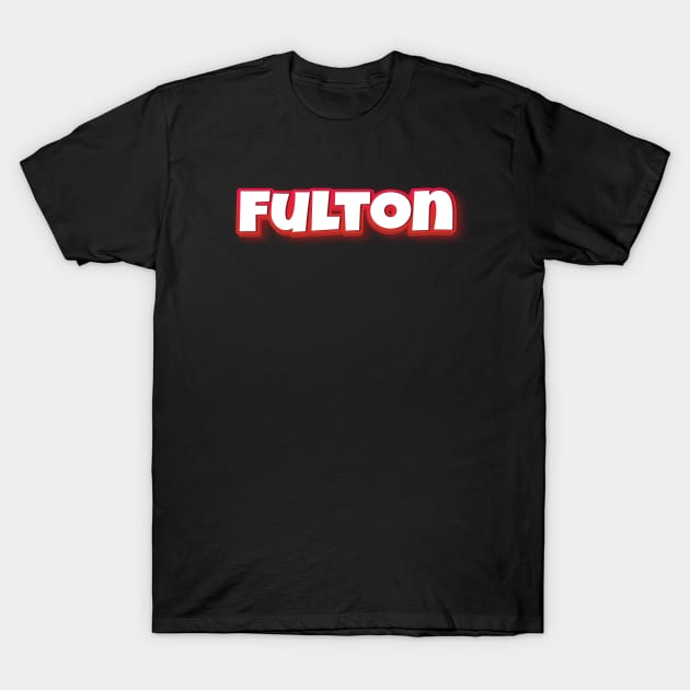 Fulton T-Shirt by ProjectX23Red